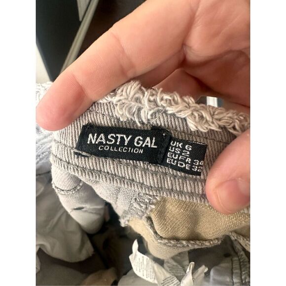 ⭐️3 for $10⭐️ Nasty Gal Patchwork Jeans - Picture 3 of 3